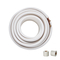 Set Mini Split Line VEVOR 15240mm, σωλήνες χαλκού σωλήνων OD 6,4 &amp; 9,5mm και μόνωση τριπλής στρώσης, για εξοπλισμό ψυκτικού ή αντλίας θέρμανσης Mini Split Air Conditioning &amp; HVAC με λωρίδες περιτυλίγματος.