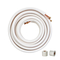 Set Mini Split Line VEVOR 15240mm, σωλήνες χαλκού σωλήνων OD 6,4 &amp; 12,7mm και μόνωση τριπλής στρώσης, για εξοπλισμό ψυκτικού ή αντλίας θέρμανσης Mini Split Air Conditioning &amp; HVAC με λωρίδες περιτυλίγματος.