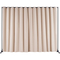 VEVOR Room Divider, 8 ft x 10 ft φορητό διαχωριστικό δωματίων με πάνελ με ρόδες Διαιρέτη κουρτινών Βάση, διαχωριστικό δωματίου Οθόνη απορρήτου για γραφείο, υπνοδωμάτιο, τραπεζαρία, μελέτη, χακί