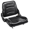 VEVOR Universal Forklift Seat, αναδιπλούμενο κάθισμα τρακτέρ με ρυθμιζόμενη γωνία πλάτη και μικροδιακόπτης, 6,3-13,4 ιντσών Άνετο κάθισμα περονοφόρου με εκτεταμένη υποδοχή για Tractor Loader Excavator