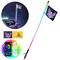 VEVOR LED Whip Light 1PC 4FT RGB Spiral Light Antenna Remote App for ATV UTV RZR