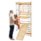 VEVOR Swedish Ladder Wall Gym 8 in 1 Ξύλινα παιχνίδια αναρρίχησης εσωτερικής παιδικής χαράς