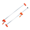Σφιγκτήρες ράβδων VEVOR για ξυλουργική, 2-pack 50&quot; Σετ παράλληλων σφιγκτήρων, σφιγκτήρας F με όριο φορτίου 1100 lbs, ομοιόμορφη πίεση, πλαστικό υψηλής αντοχής και ανθρακούχο χάλυβα, σφιγκτήρες ξύλου για κατεργασία μετάλλου