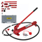 Κιτ επισκευής αμαξώματος VEVOR 10Ton Power Hydraulic Jack Holder for Auto Car Repair Tool with Hose Lift Ram Ram 1,4M