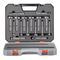 VEVOR Forstner Bit Set, 16 Pcs Forstner Drill Bits Set, 1/4&quot; έως 1-5/8&quot;, Carbon Steel, με Universal Round Shenk, Forstner Drill Bit for Wood and Composite Board, Forstner Bits for Woodworking