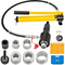 VEVOR Hydraulic Exhaust Pipe Expander, μέγεθος 1-5/8&quot; έως 4-1/4&quot;, 10 T χειροκίνητο φορείο υδραυλικού σωλήνα με 4 μήτρες και 2 θήκη αποθήκευσης για σωλήνες χαλκού, αλουμινίου στην επισκευή αυτοκινήτων