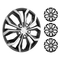 VEVOR 15&quot; Κάλυμμα τροχού Hubcaps Σετ 4 στιβαρών καπακιών για όλες τις καιρικές συνθήκες