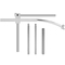 VEVOR Dirt Bike Tire Mounting Tool 20mm, 15mm, 17mm Axle Shaft Tire Changing Tool, Efficient Tire Changing Tool for 16&#039;&#039;-21&#039;&#039;, for Motorcycle and Dirt Bike Enduro and Motocross