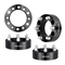 VEVOR 2&quot; 6&quot;x5.5&quot; Αποστάτες τροχού Αντάπτορες τροχών 6 Lug Forged Spacer 4 ΤΕΜ Μαύρο