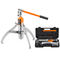 VEVOR Hydraulic Gear Puller, 15 Ton Max Capacity Wheel Bearing Pulling Separator, 2 ή 3 Jaws Puller, Κάθετα και Οριζόντια, Υδραυλικό Εξολκέα 12&quot; με θήκη για έλξη πλήμνων