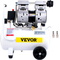 VEVOR Air Compressor, Δεξαμενή αεροσυμπιεστή 18L/4 Gallon, φορητό κιτ αεροσυμπιεστή χωρίς λάδι 1,1HP 850W για γκαράζ, Ultra Quiet, 115PSI, 5,9CFM, 1440RPM, για φούσκωμα ελαστικών,Ανακαίνιση σπιτιού, Εργαλεία αέρα