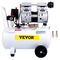 VEVOR Air Compressor, Δεξαμενή αεροσυμπιεστή 30L/6,6Gallon, φορητό κιτ αεροσυμπιεστή χωρίς λάδι 1,1HP 850W για γκαράζ, Ultra Quiet, 115PSI, 5,9CFM, 1440RPM, για φούσκωμα ελαστικών,Ανακαίνιση σπιτιού, Tool
