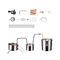 VEVOR Moonshine Still Water Alcohol Distiller 3Gal με βαρέλι Thumper &amp; αντλία νερού 8W