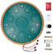 VEVOR Steel Tongue Drum 14 σε 15 Νότες Rain Drum για Outside D Major Green