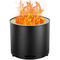 VEVOR Smokeless Fire Pit Stove Bonfire 15 σε Dia Wood Burning Inox