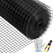 Υφασμάτινο ύφασμα VEVOR, 36 \&quot; x 50 \&#039; &amp; 1 \&quot; x 1 \&quot; μέγεθος πλέγματος, γαλβανισμένο ατσάλι με επίστρωση βινυλίου 16 διαμετρήματος περίφραξη από σύρμα κοτόπουλου με μια πένσα κοπής &amp; ένα ζευγάρι υφασμάτινα γάντια, για περίφραξη κήπου και περιβλήματα για κατοικίδια,