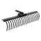 VEVOR Tow Behind Landscape Rake 60&quot; Lan Dethatcher Rake με 21 ατσάλινα δόντια