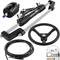 VEVOR Hydraulic Boat Steering Kit, 300HP Hydraulic Steering Hem Pump, Κύλινδρος τιμονιού από κράμα αλουμινίου, Τιμόνι 13,5\&quot; με υδραυλικό λάστιχο τιμονιού 10\&quot; για σύστημα διεύθυνσης σκάφους