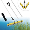 VEVOR Landscape Rake, 915mm Head Aluminum Landscape Rake, Lake Weed Rake με ρυθμιζόμενη λαβή επέκτασης 2600mm, σχοινί και πλωτήρα, για χαλάρωση εδάφους, περιποίηση γκαζόν, βοτανίζοντας λίμνη, κήπος, λίμνη