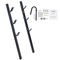 Βάση κοπής VEVOR, 3 Θέσεις Weeder Trimmer Rack, Locking Trim Holder Landscape Rack Carrier Mount on Open Pickup/Trailer Enclosed Trailers, Pair