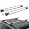 VEVOR Universal Roof Rack Cross Bars, 54&quot; ράβδοι ράβδου οροφής αλουμινίου, προσαρμοσμένη υπάρχουσα υπερυψωμένη πλευρική ράγα με διάκενο, χωρητικότητα 200 lbs, ρυθμιζόμενες ράβδοι με κλειδαριές, για SUV, Sedan και Van