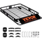 Καλάθι φορτίου VEVOR Roof Rack, 117,5 x 91,5 x 11,4 cm Μεταφορέας φορτίου στον τελευταίο όροφο, βαρέως τύπου 90,7 kg Χωρητικότητα Universal Roof Rack Basket, Βάση αποσκευών για SUV, Truck, Vehicle