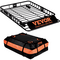 Καλάθι φορτίου VEVOR Roof Rack, 130,5 x 91,5 x 12,7 cm Μεταφορέας φορτίου στον τελευταίο όροφο με αδιάβροχη τσάντα φορτίου 15 Cu Ft, 90 kg Χωρητικότητα Universal Rack Carrier for SUV, Truck
