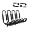VEVOR Kayak Roof Rack 2 Pairs J-Bar, Soft Roof Rack, Top Mount Tie Down, Carrier for kayak, Surf Board, Canoe, SUP, Ski Board, Mount on Car, SUV, Truck, 2 Kayak