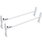 VEVOR Van Roof Ladder Rack, 2 Bar Alloy Steel Ladder Racks, Ρυθμιζόμενο από 1200-2000 mm, Χωρητικότητα 227 kg, Σχάρα οροφής Συμβατό με φορτηγά πλήρους μεγέθους με υδρορροή βροχής, Chevrolet Express, GMC Savana