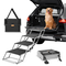 VEVOR Dog Stair for Cars Πτυσσόμενα σκαλοπάτια σκύλου 4 βημάτων Αλουμίνιο φορτία έως 250 λίβρες