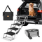VEVOR Dog Stair for Cars Πτυσσόμενα σκαλοπάτια σκύλου 5 βημάτων Αλουμίνιο φορτία έως 150 λίβρες