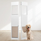 VEVOR Dog Door for Sliding Glass Door 75 7/8&quot;-80 11/16&quot; Ρυθμιζόμενο ύψος XL