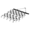 VEVOR Drag Harrow, βαρέως τύπου σβάρνα αλυσίδας 4&#039;x4&#039; με 69 δόντια, προσαρτήματα τρακτέρ ATV UTV Field Drag Mat για προετοιμασία χλοοτάπητα, σπορά γκαζόν, ισοπέδωση τοπίου, σβάρνα σβάρνα για αυλή χαλίκι Driveway