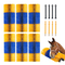 VEVOR Livestock Scratching Brush 6Pcs Itch Relief Horse Scratcher Brush 17,1 in