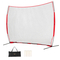 VEVOR Barricade Backstop Net, αθλητικό δίχτυ 12x9 ft με μπάλα, φορητός εξοπλισμός εξάσκησης με τσάντα μεταφοράς, οθόνη προστασίας για προπόνηση ποδοσφαίρου λακρός ποδοσφαίρου μπέιζμπολ για προπόνηση χόκεϊ, για πίσω αυλή