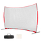VEVOR Barricade Backstop Net, αθλητικό δίχτυ 16x10 ft με μπάλα, φορητός εξοπλισμός εξάσκησης με τσάντα μεταφοράς, οθόνη προστασίας για προπόνηση χόκεϊ ποδοσφαίρου Baseball Softball Lacrosse, για πίσω αυλή
