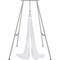 VEVOR Aerial Yoga Frame &amp; Yoga Hammock, 9,67 ft Professional Yoga Stand έρχεται με 6,6 Yards Aerial Hammock, Μέγιστη χωρητικότητα 551,15 lbs Εξέδρα γιόγκα για εσωτερικούς χώρους Aerial Yoga, λευκό