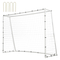VEVOR Soccer Rebound Trainer, 8x6FT Iron Soccer Training Equipment, Sports Football Rebounder Wall με δίχτυ και γκολ διπλής όψης, ιδανικό για εξάσκηση στην πίσω αυλή, ατομική προπόνηση, πάσα