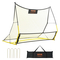 VEVOR Soccer Trainer, 2-ΣΕ-1 φορητό δίχτυ ποδοσφαίρου Rebounder, 72&quot;x51&quot; Iron Εξοπλισμός εξάσκησης ποδοσφαίρου, Τοίχος αθλητικού ποδοσφαίρου Rebounder με φορητή τσάντα, Ιδανικό για ομαδική προπόνηση, πάσο, βόλεϊ
