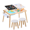 VEVOR Kids Sensory Τραπέζι &amp; Καρέκλα Τραπέζι Sand Water Play με 2 κάδους αποθήκευσης