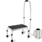 VEVOR Step Stool Ladder 3 Ρυθμιζόμενο ύψος με λαβή Μέγιστο Φορτίο 150 KG για RV