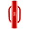 VEVOR Fence Post Driver with Handles 2.7 in Inner Diameter T Post Pole Pounder
