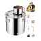 VEVOR Moonshine Still 13 Gal Water Alcohol Distiller Kit ζυθοποιίας από ανοξείδωτο χάλυβα