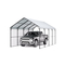 VEVOR 12&#039; x 20&#039; Metal Carport Heavy Duty Υπαίθριο Καταφύγιο Αυτοκινήτων Γκαράζ για Σκάφη