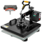 VEVOR Heat Press Machine, 15x15inch / 38x38cm, 2IN1 Clamshell Sublimation Transfer Printer with Teflon Coating, Digital Precise Heat Control, Powerpress for T-shirts Καπέλα Καπέλα
