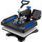 VEVOR Heat Press Machine, 12 x 15 ίντσες, Γρήγορη θέρμανση, 360 Swing Away Digital Sublimation T-Shirt Printer Vinyl Transfer, Canvas Bag, Pillow, Banner, Blue