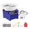 VEVOR Pottery Wheel 10in Ceramic Foot Pedal Pod Screen Touch Screen 350W Blue