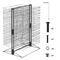 Βάση στεγνώματος VEVOR Art Drying Rack 50 Removable Shelves Painting Rack drying for Classroom
