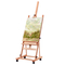 VEVOR Studio H-Frame Easel χωράει τέχνη καμβά έως 48&quot; Beechwood Artists Easel