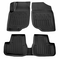 ΠΑΤΑΚΙA ΛΑΣΤΙΧΟ ΣΕ ΣΚΑΦΗ ME KOYMΠΩΜΑΤΑ ΓΙΑ PEUGEOT 207 5D 2006-2012 RACE AXION - 5 Τεμ.